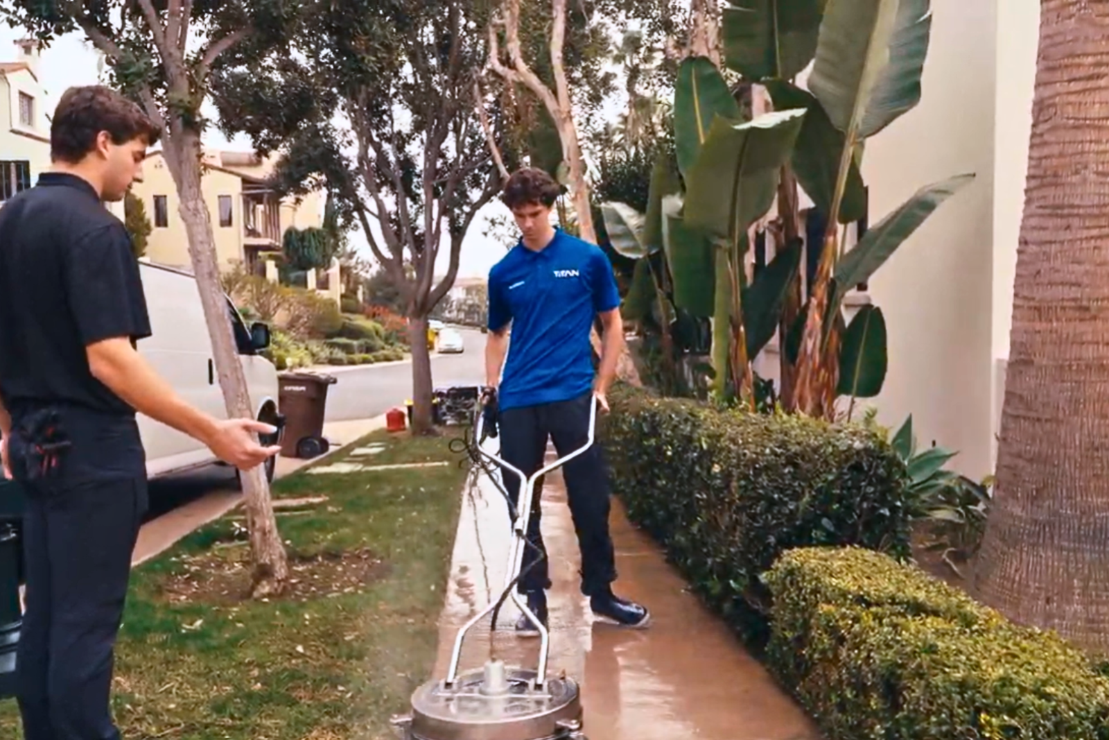 Sidewalk Cleaning by Titan